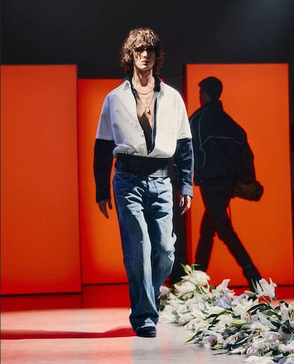 Angelo encontró en la moda una de sus pasiones; es la cara de conocidas marcas y desfiló en el Buenos Aires Fashion Week (Foto: Instagram @msangelo)