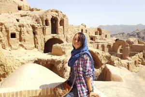 Angie D'Errico hace 10 años que dejó la Argentina para cumplir el sueño de viajar por el mundo. Entre esos viajes hizo un recorrido de dos meses por buena parte de Irán, como el pueblito de Kharanak, que la marcó para siempre