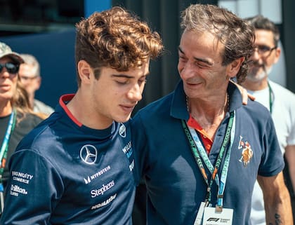 Aníbal, el padre de Franco Colapinto, vendió su casa para que su hijo cumpliera el sueño de convertirse en piloto