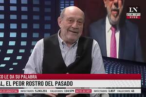Aníbal, el peor rostro del pasado. Leuco le da su palabra