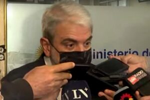 Aníbal Fernández se peleó con un periodista al hablar del caso del kiosquero asesinado