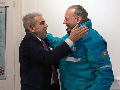 Aníbal Fernández y Sergio Berni