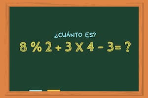 Animate a realizar este cálculo matemático en tan solo 30 segundos