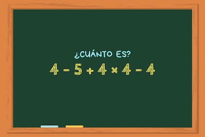 Animate a resolver este cálculo en tan solo 30 segundos y poné a prueba todos tus conocimientos matemáticos
