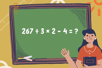 Animate a resolver este cálculo matemático en 30 segundos