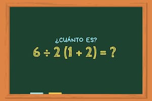 Animate a resolver este cálculo matemático en solo 30 segundos y desafía a tus amigos