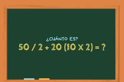 Animate a resolver este cálculo matemático en tan solo 20 segundos