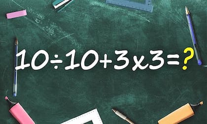 Animate a resolver este cálculo matemático y poné a prueba todos tus conocimientos