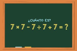 Animate a resolver este ejercicio matemático en tan solo un minuto y pone a prueba tu inteligencia