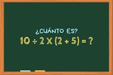 ¿Cuánto es 10 ÷ 2 x (2 + 5)? El cálculo matemático que solo las mentes más brillantes pueden resolver en siete segundos