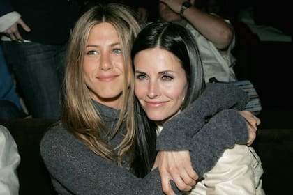 Aniston y Cox años atrás