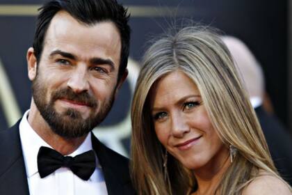 Aniston y Theroux, en mejores momentos