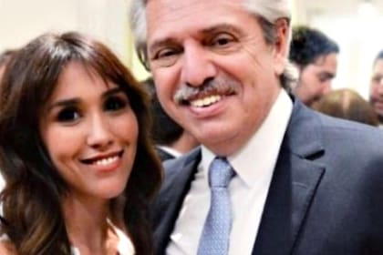 Anita Hernández y Alberto Fernández