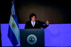 Aniversario de la Bolsa de Cereales de Buenos Aires, con la presencia de Javier Milei.