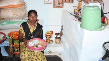 Ankita espera abandonar el sistema devadasi y encontrar un marido.