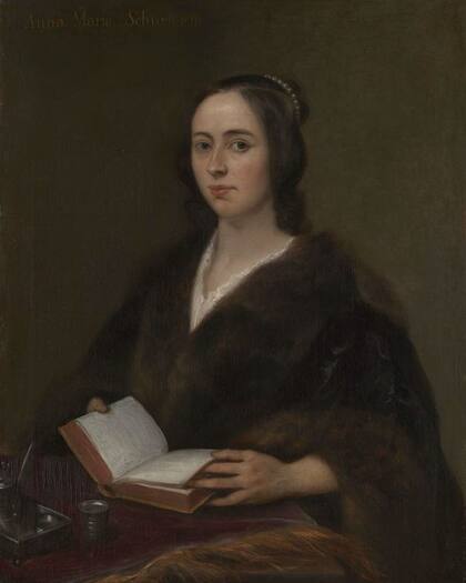 Anna Maria van Schurman fue miembro activo de la república de las letras del siglo XVII.