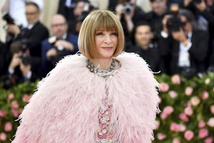 Anna Wintour es la organizadora de la Met Gala (Photo by Charles Sykes/Invision/AP, File)