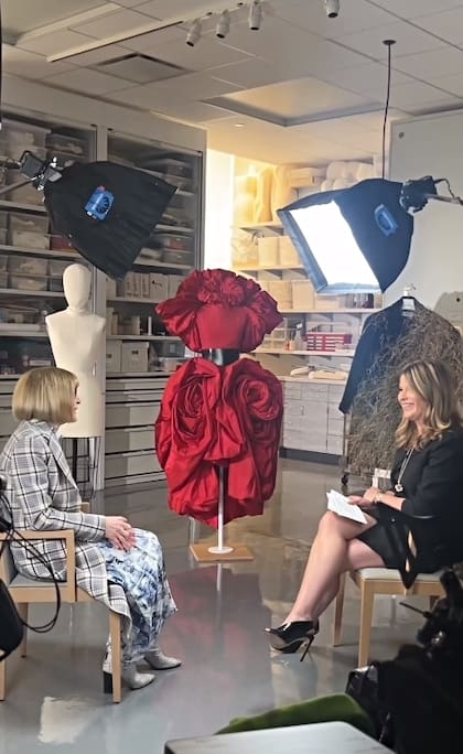 Anna Wintour habló con Jenna Bush Hager sobre la preparación para la gala