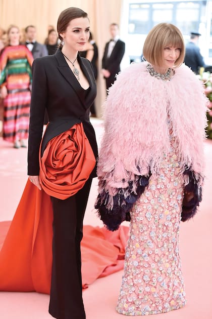 Anna y Bee en la gala del Met en 2019.