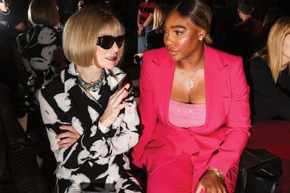 Anna y su gran amiga Serena Williams, con quien comparte la pasión por el tenis.