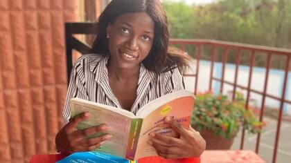 Annabel Lankai, estudiante de swahili