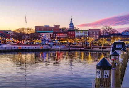Annapolis es famosa por sus bahías, puertos y embarcaciones (visitannapolis)