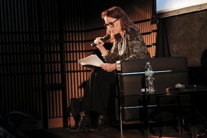 Anne en La Noche de la Filosofía. Buenos Aires, junio de 2016.