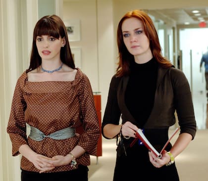 Anne Hathaway y Emily Blunt, en El diablo se viste a la moda