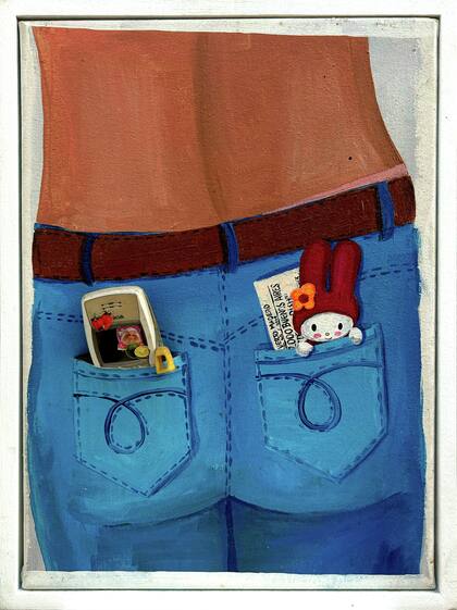 Año nuevo (2001), de Fernanda Laguna, una de las obras que integran la exposición