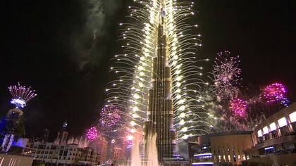 Año nuevo en Dubai: tres increíbles shows de fuegos artficiales