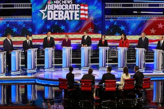 Primer debate: los demócratas empezaron su carrera para darle pelea a Trump