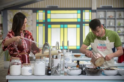 Anoche, Paula Chaves intervino para ayudar a los finalistas de Bake Off Argentina