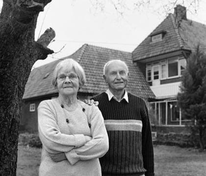 Años después del emblemático caso, Truus Postma y su esposo Andries