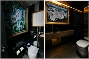 Cuelgan cuadros de Picasso en los baños de damas de un museo en Australia