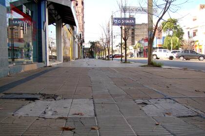 Las calles de Resistencia lucieron vacías