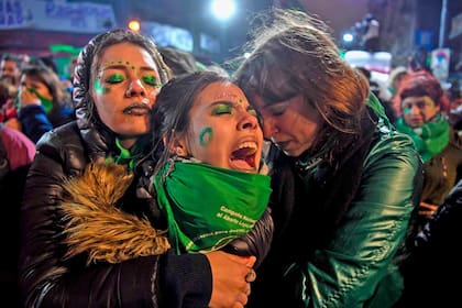 Ante una plaza repleta, el Senado rechazó en 2018 el proyecto de despenalización del aborto