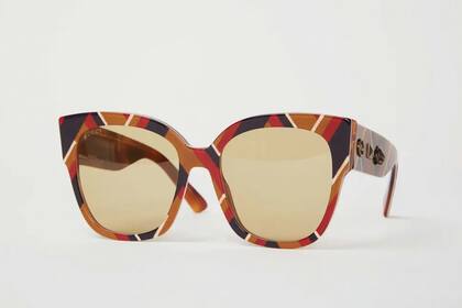Anteojos Gucci: entre US$100 y US$200