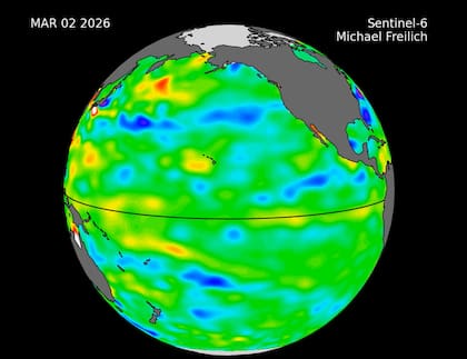 Antes de que se forme el Niño se registró un aumento en la temperatura del nivel del mar y la altitud en la costa de Perú