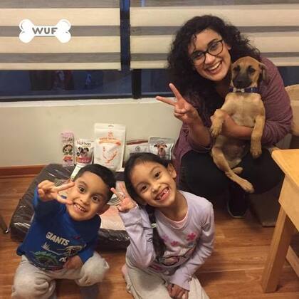 Antes de ser adoptado, el pequeño 'Berlín' vivió en el Albergue Amor y Rescate, ubicado en San Juan de Miraflores