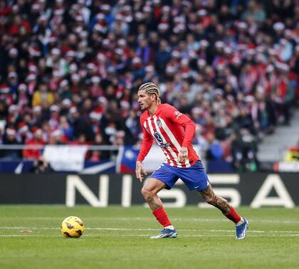 Antes de terminar el año, Rodrigo De Paul estrenó nuevo look