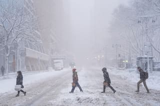 Lo que se espera este domingo con una nueva ronda de nieve y frío en EE.UU.
