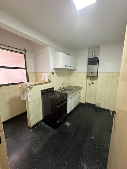 ANTES. Una cocina de época, que no se había tocado en más de 40 años.