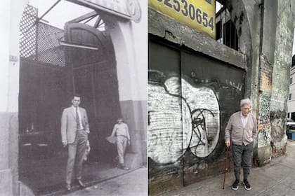 Antes y después, el escritor en la puerta de La Catedral, que inmortalizó en su novela más famosa