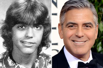 Antes y después: George Clooney