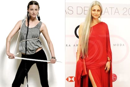 Antes y después: Rautenberg sorprende con su look muy personal