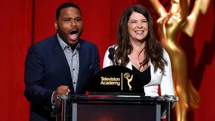 Anthony Anderson y Lauren Graham, en el anuncio de las candidaturas