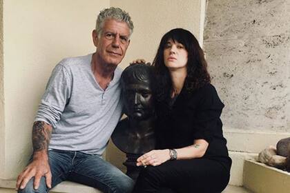 Anthony Bourdain y Asia Argento