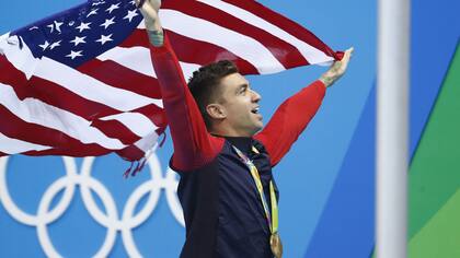 Anthony Ervin logró un nuevo oro olímpico tras 16 años
