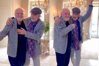 El espectacular video de Anthony Hopkins bailando con Ian McKellen que es furor en TikTok