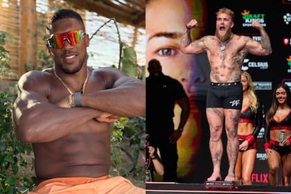 Anthony Joshua asegura que no tendrá piedad contra Jake Paul en su pelea (X @anthonyjoshua/@jakepaul)